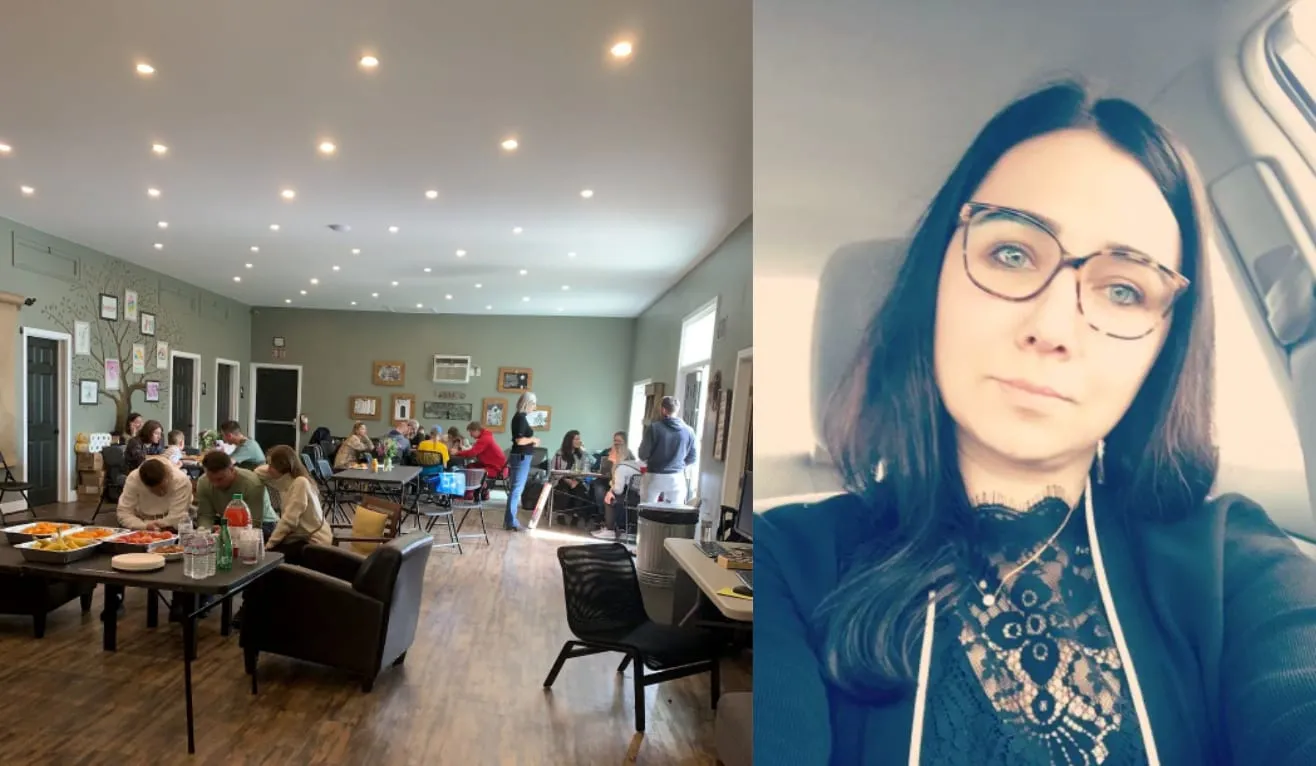 Marina served in the shelter kitchen, making sandwiches and salads for refugees from 5 AM to midnight for a week. She also organized a fundraising campaign to purchase basic necessities for a disabled mother and her child.