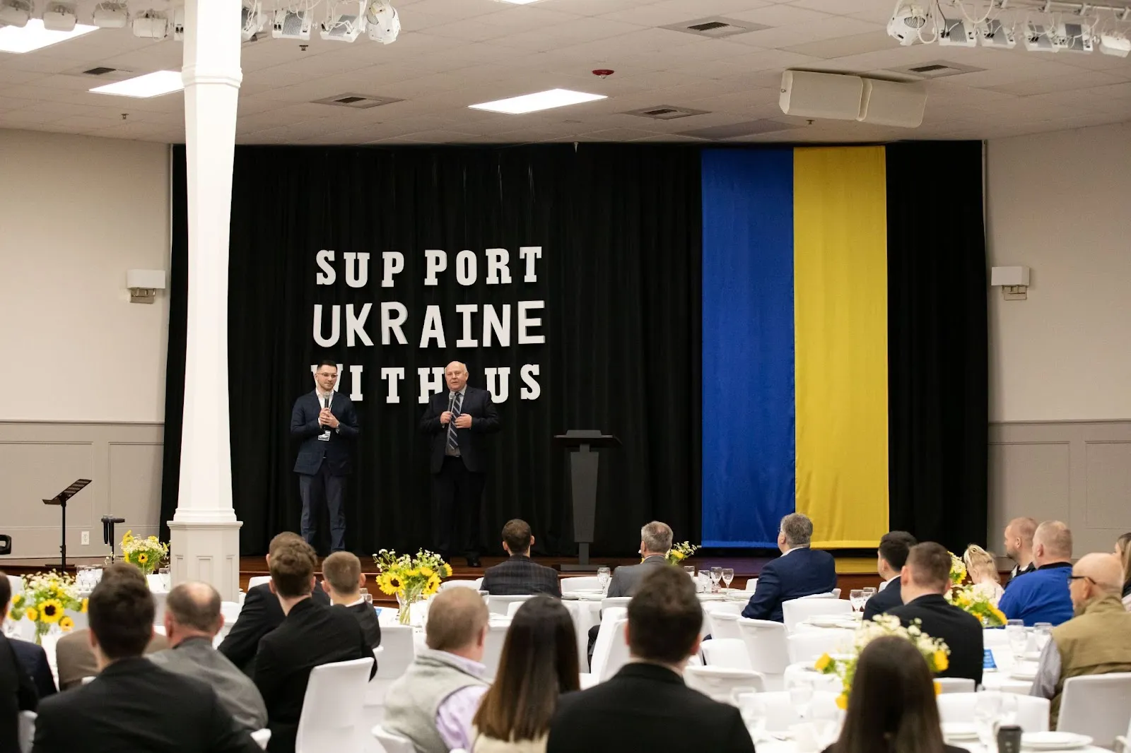 The church hosted a cultural event in May to raise funds and increase awareness of how local individuals and businesses can help people displaced by the war, both in Ukraine and local refugees in the Puget Sound.